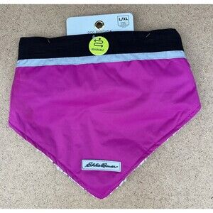 Eddie Bauer Reversible Dog Bandana Pink Sherpa Large / X-Large  L/XL